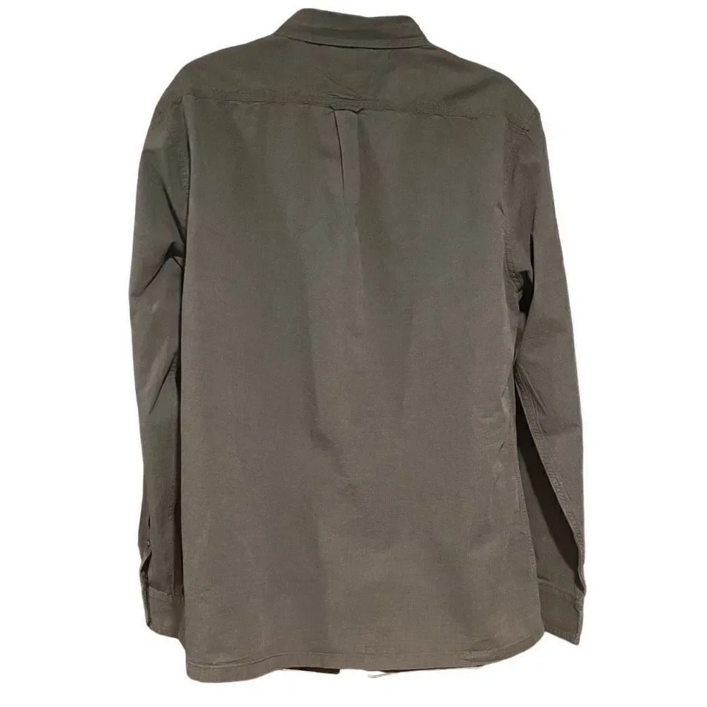 Levi’s Dark Gray Dress Button Up Down Shirt Men’s XL
